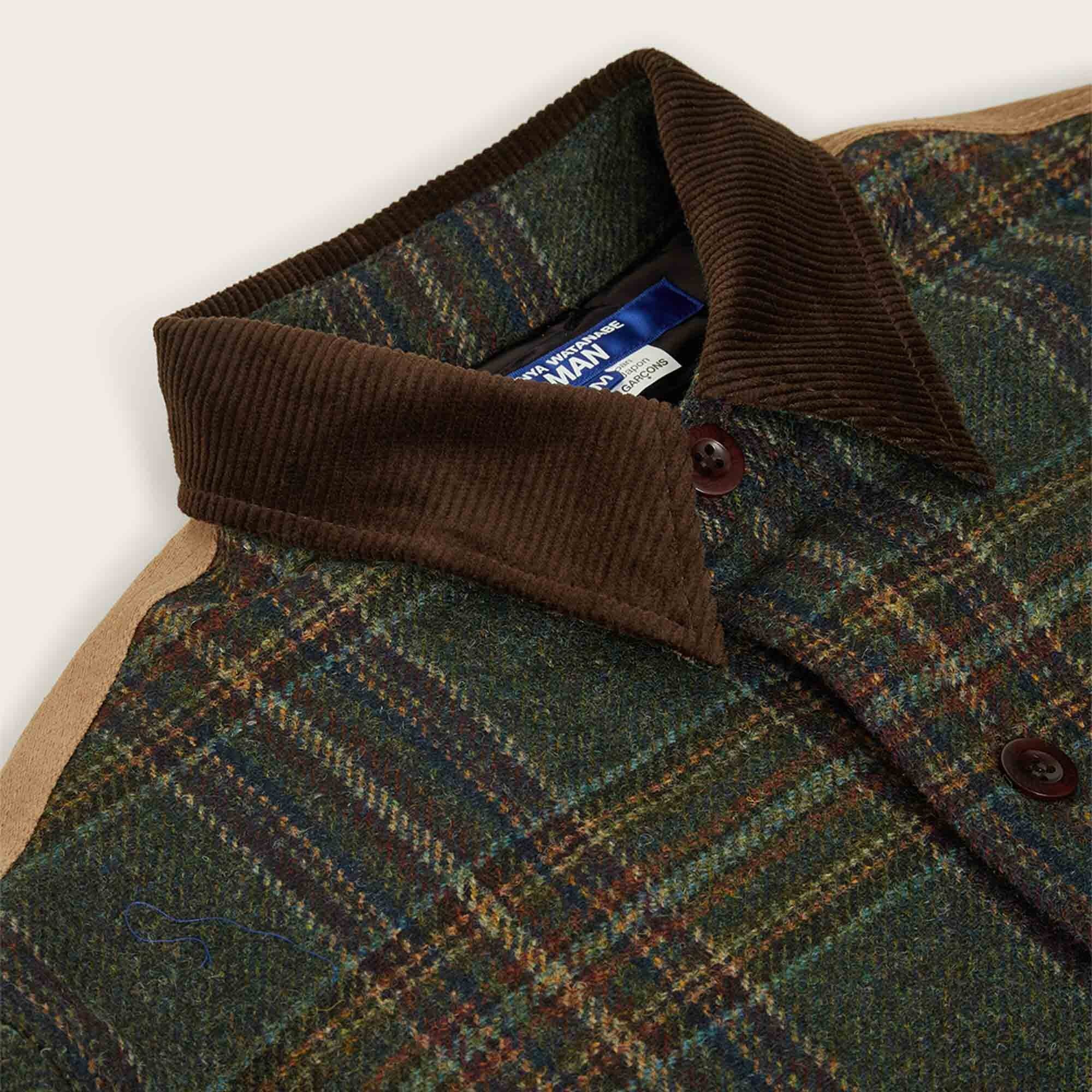 FILSON X JUNYA WATANABE WOOL-LEATHER SHIRT – Image 4