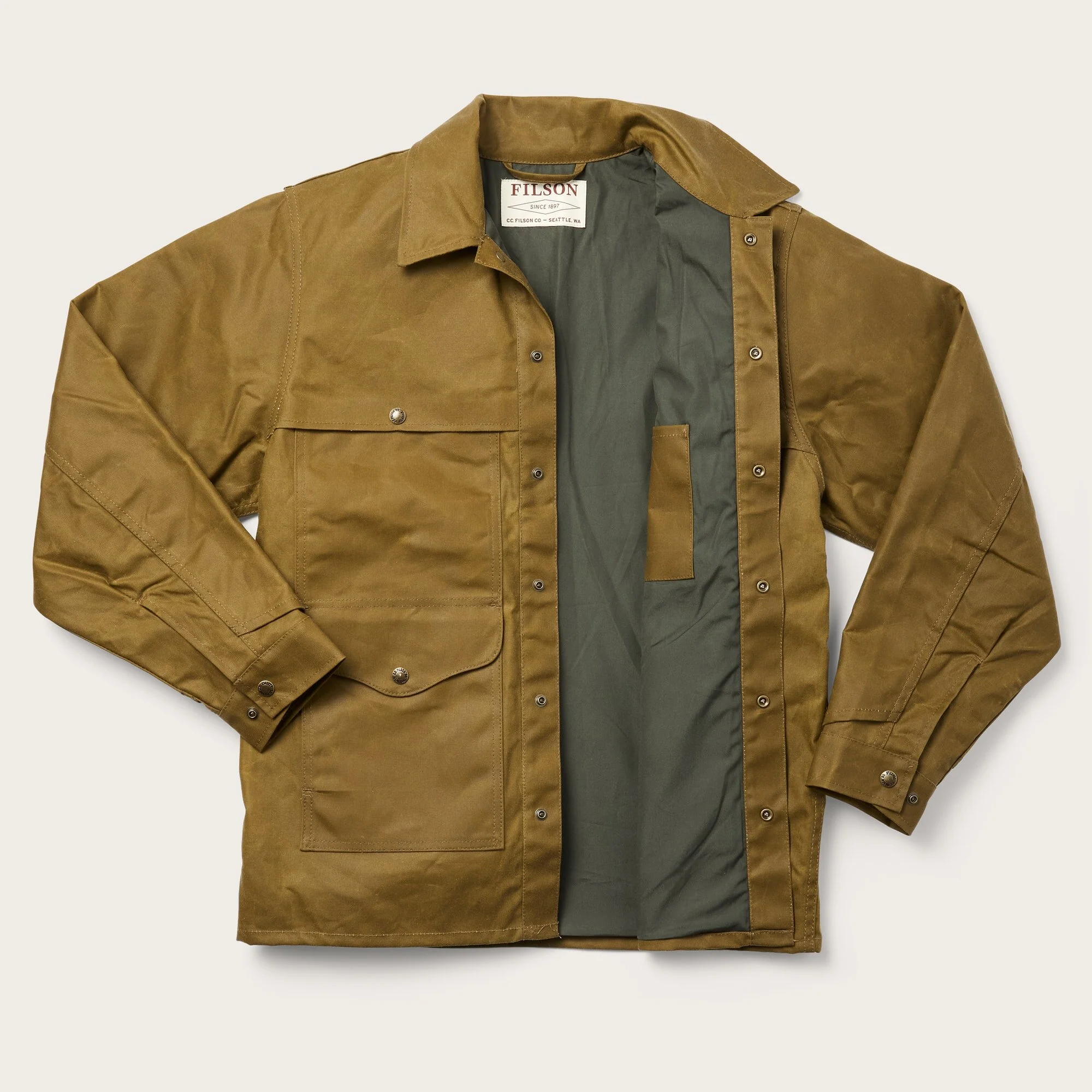 LINED TIN CLOTH CRUISER JACKET – Image 3