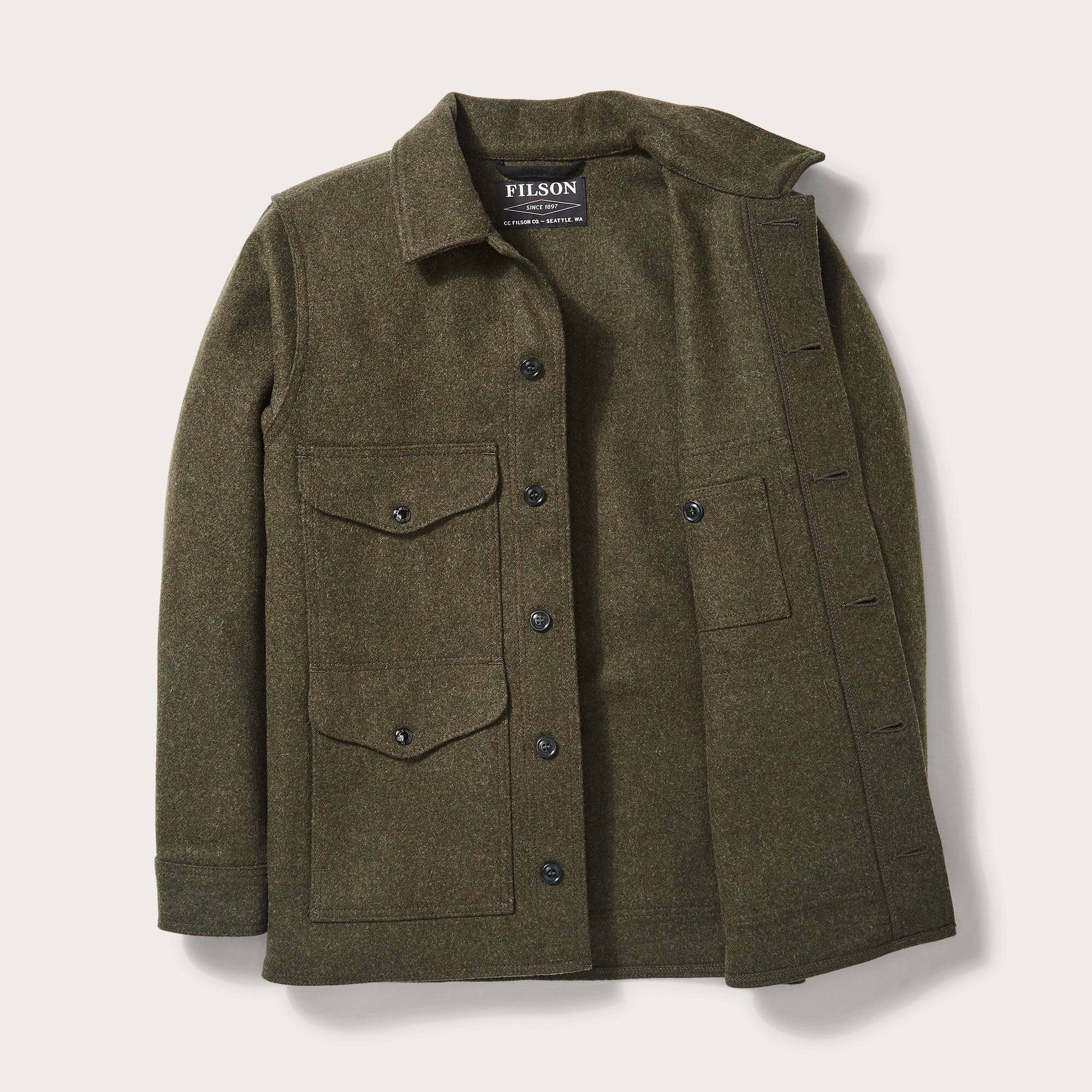 MACKINAW WOOL CRUISER JACKET – Image 3
