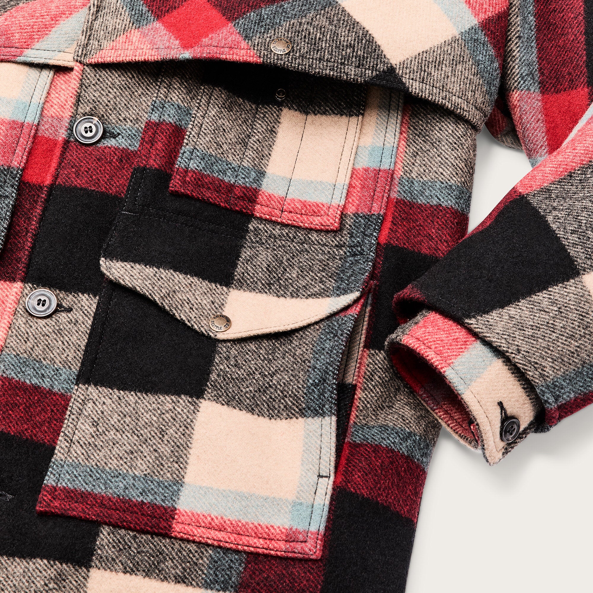 Lined Mackinaw Wool Packer Coat – Image 5