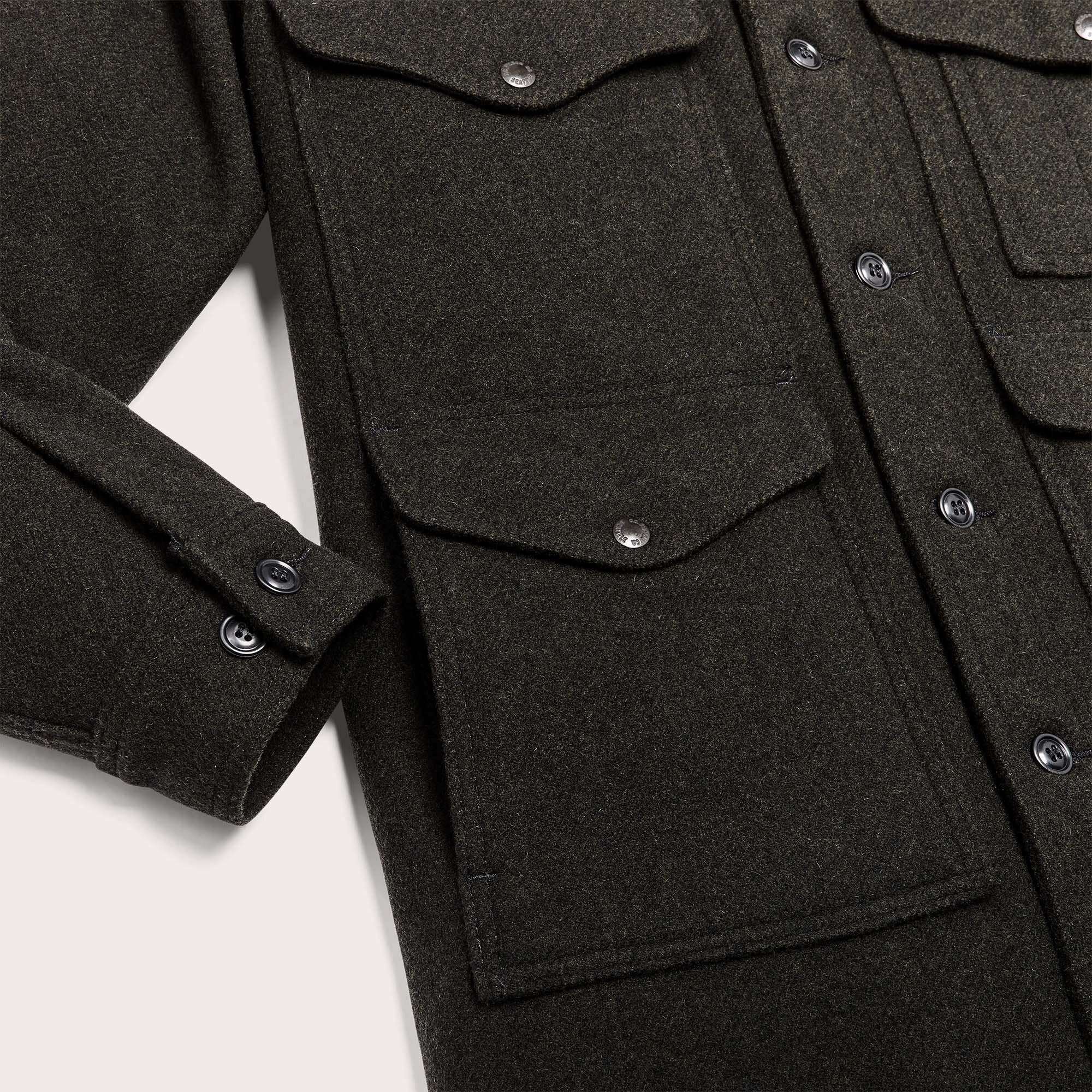 LONG MACKINAW WOOL CRUISER – Image 6