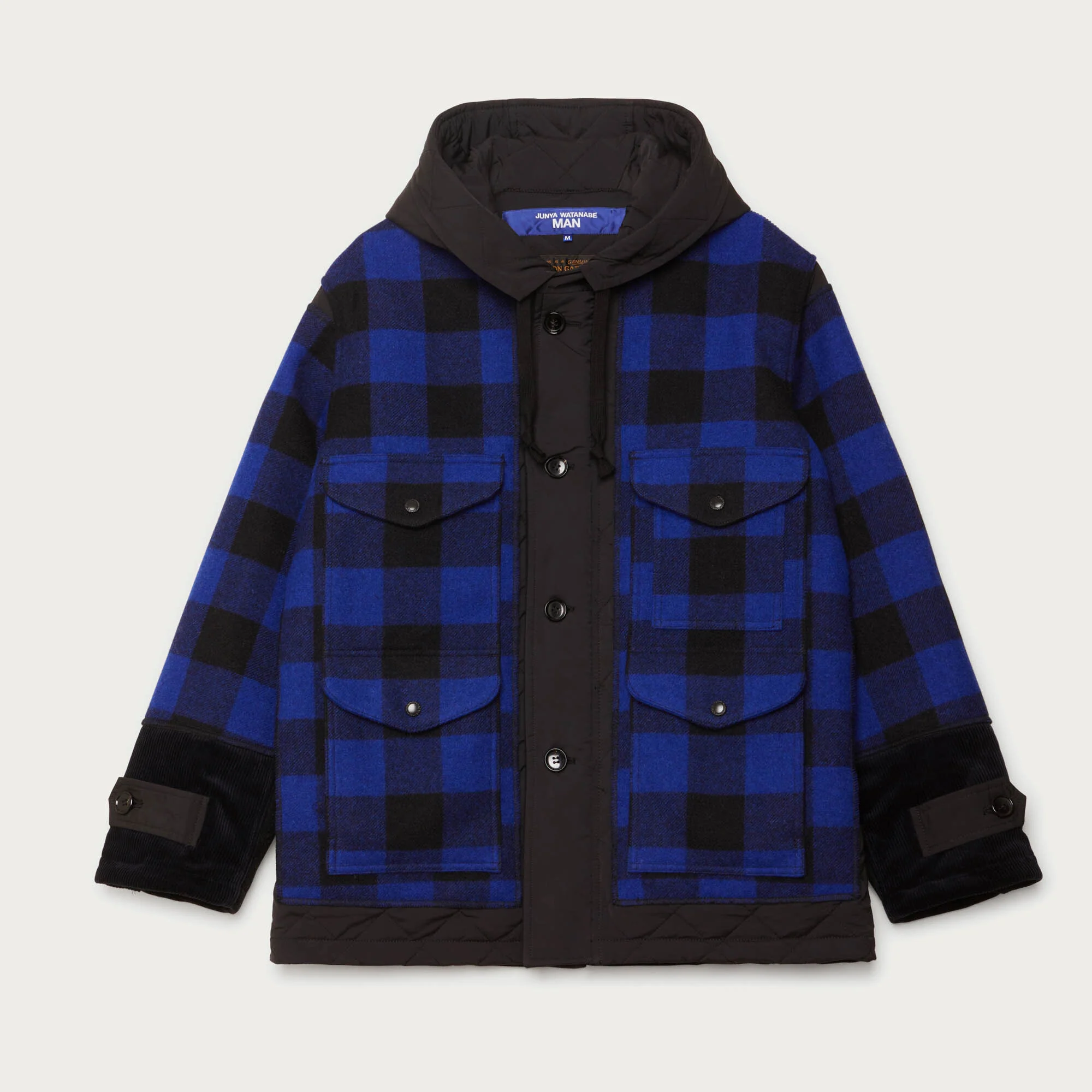 FILSON X JUNYA WATANABE CHECKED WOOL INSULATED JACKET