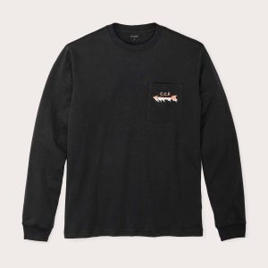 LONG SLEEVE PIONEER GRAPHIC T-SHIRT