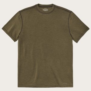 210G Merino Wool Short Sleeve Crewneck