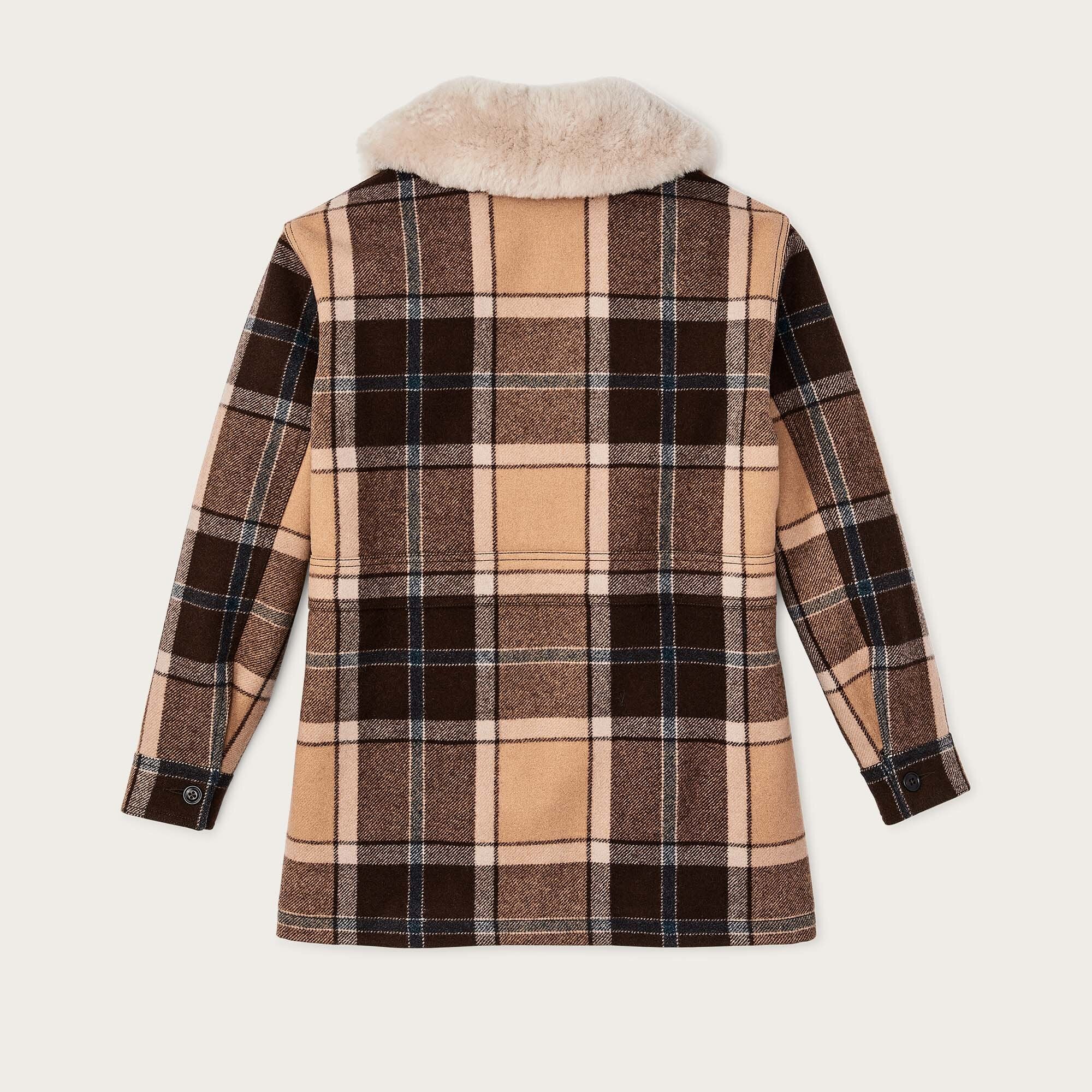 WOMEN'S LINED WOOL PACKER COAT – Image 2