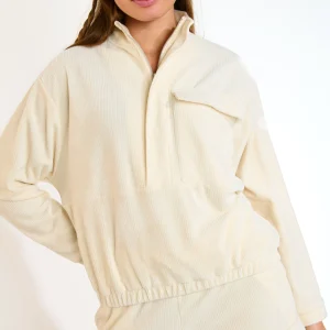 GAVIN-QUANDARY Sweat-shirt en écru