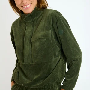 GAVIN-QUANDARY Sweat-shirt en kaki