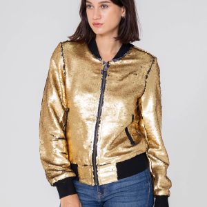 Bomber Glitter W en or