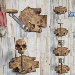 Porte casque Harley Davidson