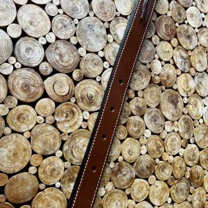 Off billet en cuir supérieur