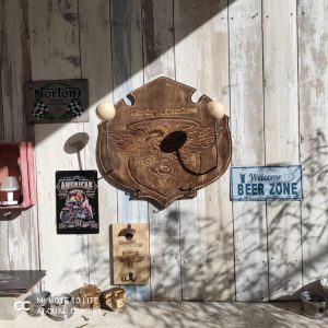 Porte casque Harley GM double