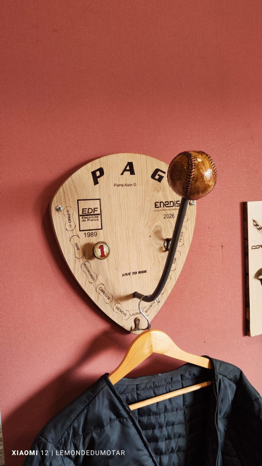 le Porte-Casque Moto des Collègues Cadeau Retraite & Souvenir – Image 6