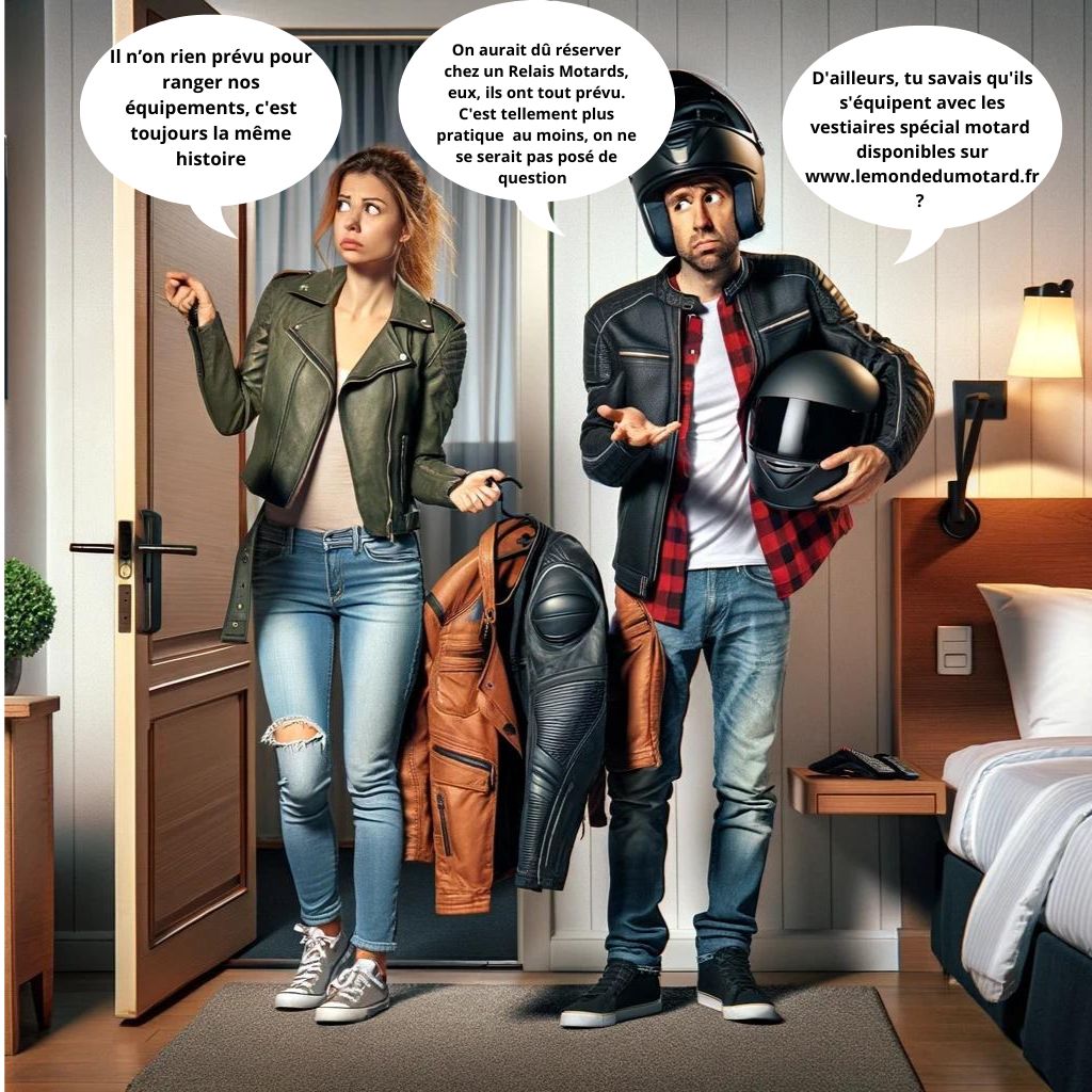 Porte-Casque Moto Série Prestige DUO Biker’s Haven, conçu pour les Établissements Accueillant les Motards et les Professionnels avec Personnalisation Gratuite du Logo de l’Établissement – Image 2