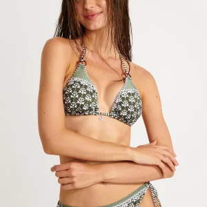 LINDO-BOMBAY Soutien-gorge bikini en kaki
