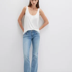 Bella Mid-Rise en Lt Brushed Str