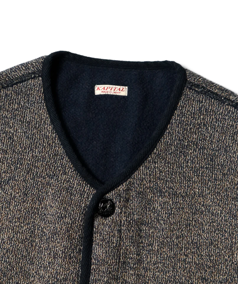 Brown Beach Vest by kapital – Image 2