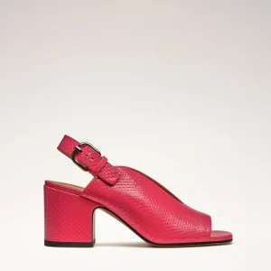 BAGHERA - Sandales - Embossées Framboise