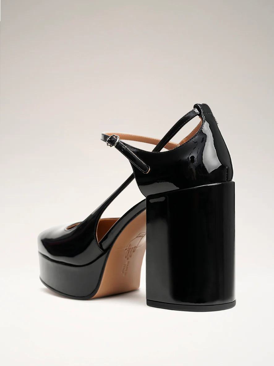 DOYOU - Escarpins - Verni Noir – Image 6