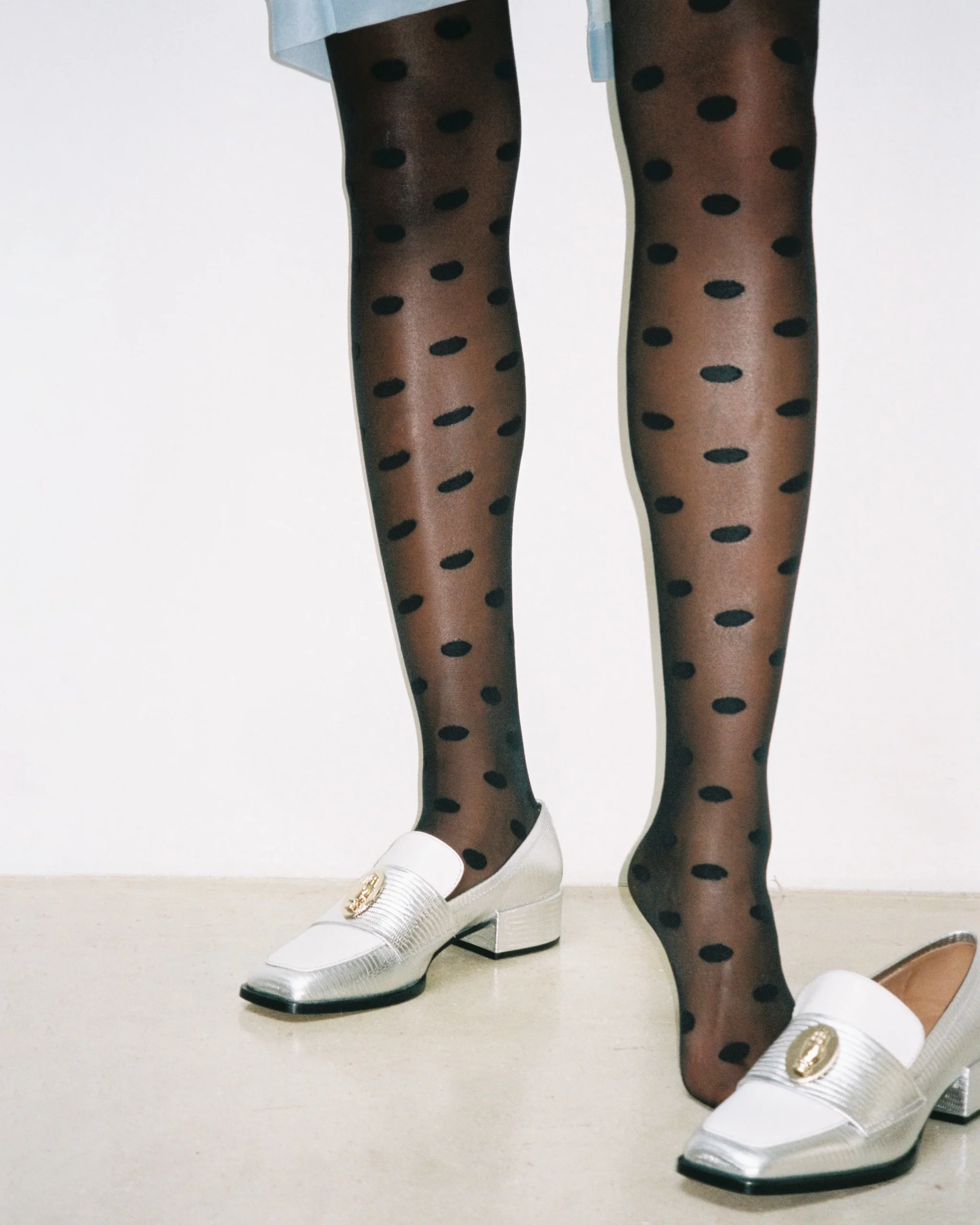 NONO - Mocassins - Bicolore Argent – Image 4