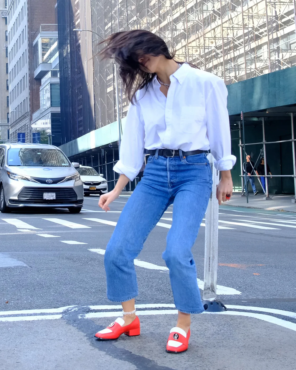 (NOMASEI)ᴿᴱᴰ : NONO - Mocassins - Rouge – Image 4