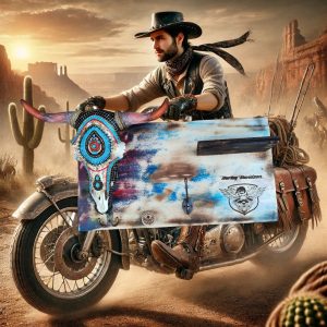 Porte Casque Décoratif Western avec Crâne de Buffle en Résine et Logo Personnalisable – Support Mural en Bois Massif pour Casques et Accessoires