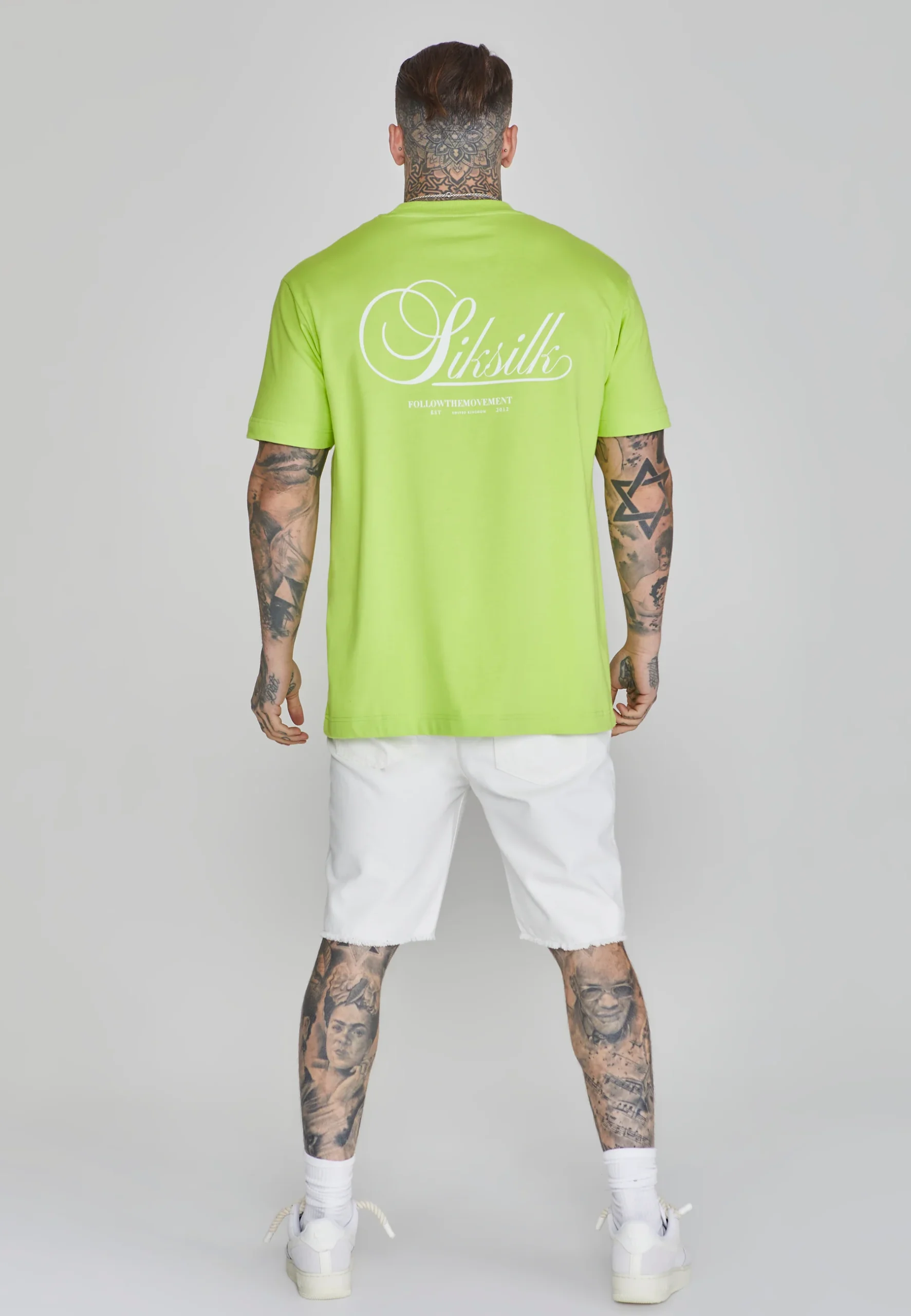 Short en denim blanc – Image 5