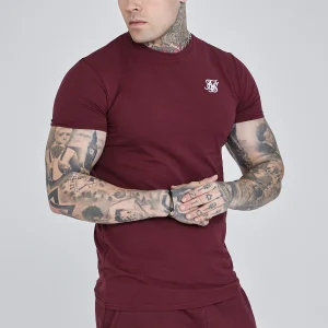 Essentials T-shirt en bourgogne