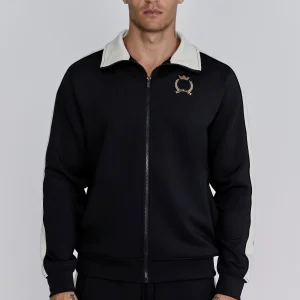 Crest Track Top en noir