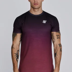 T-shirt Graphic Fade en bleu, rose