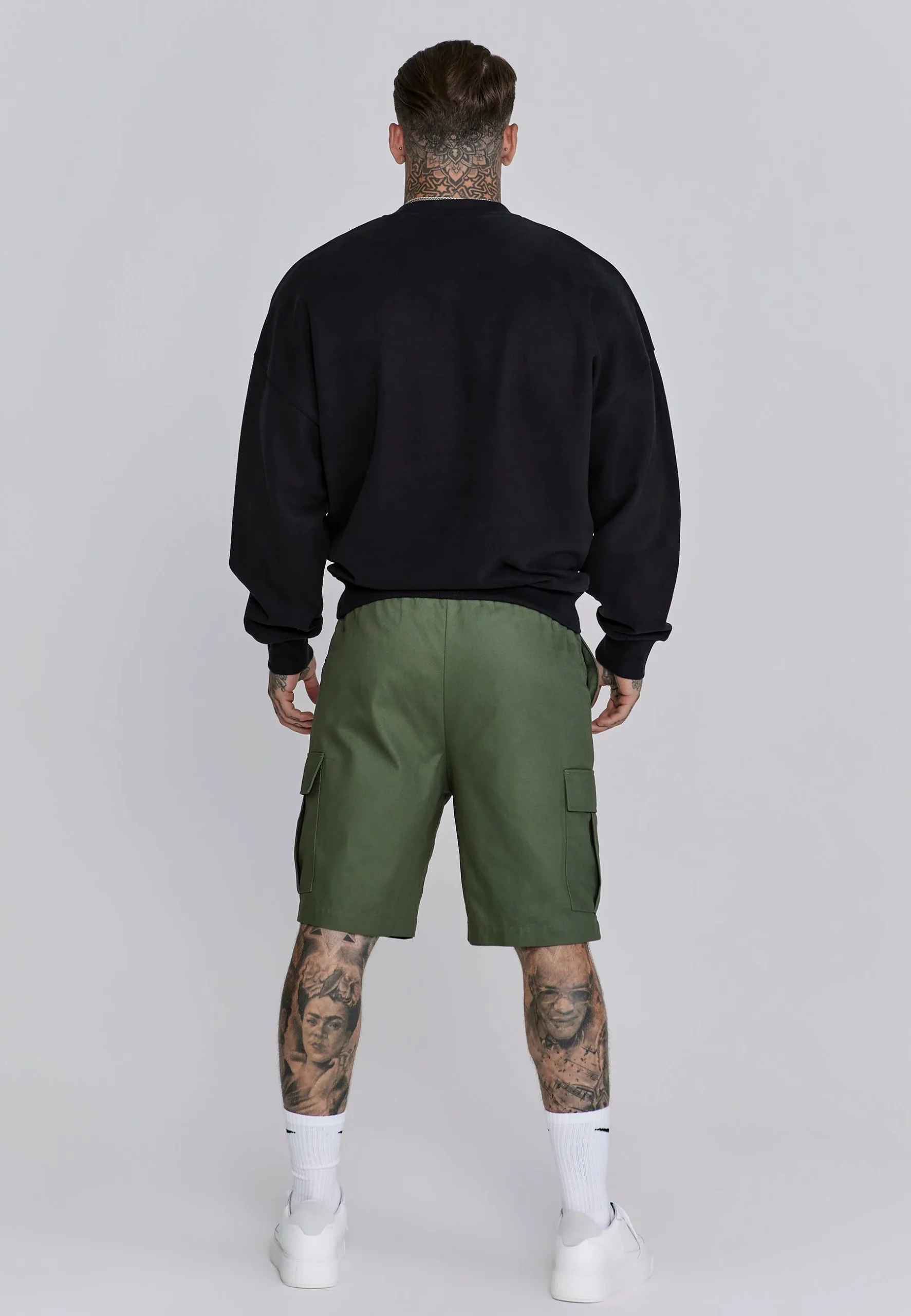 Short cargo en vert – Image 3