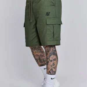 Short cargo en vert