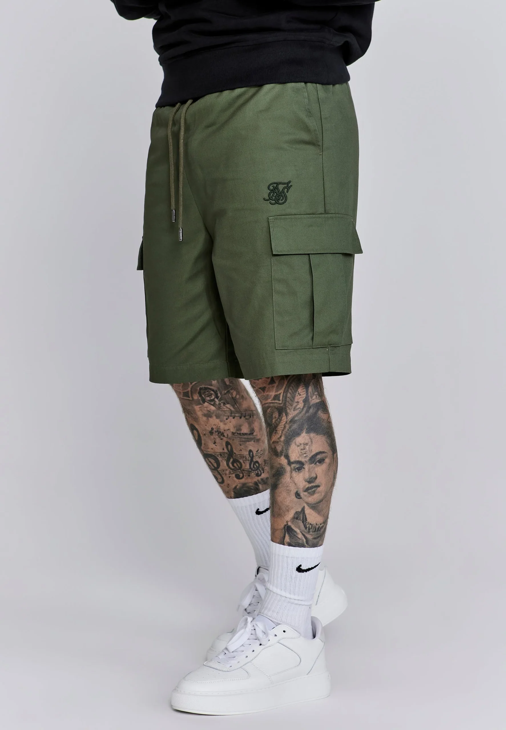 Short cargo en vert