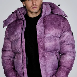 Veste bouffante en bourgogne