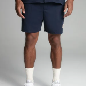 Short rétro en bleu marine