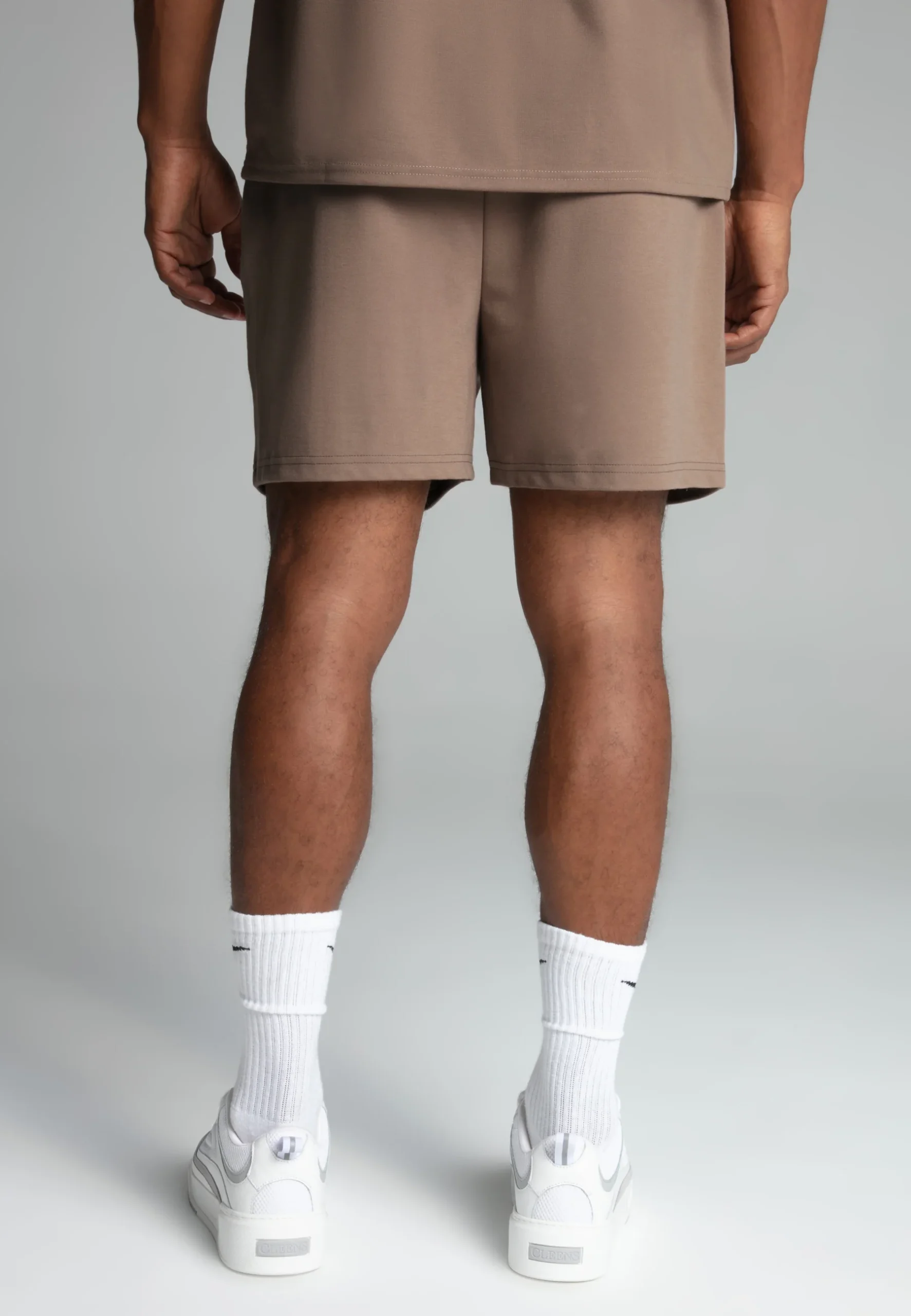 Short rétro en beige – Image 2