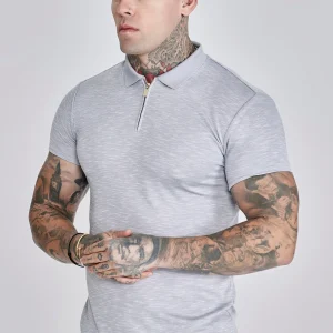 Smart Polo en gris marron