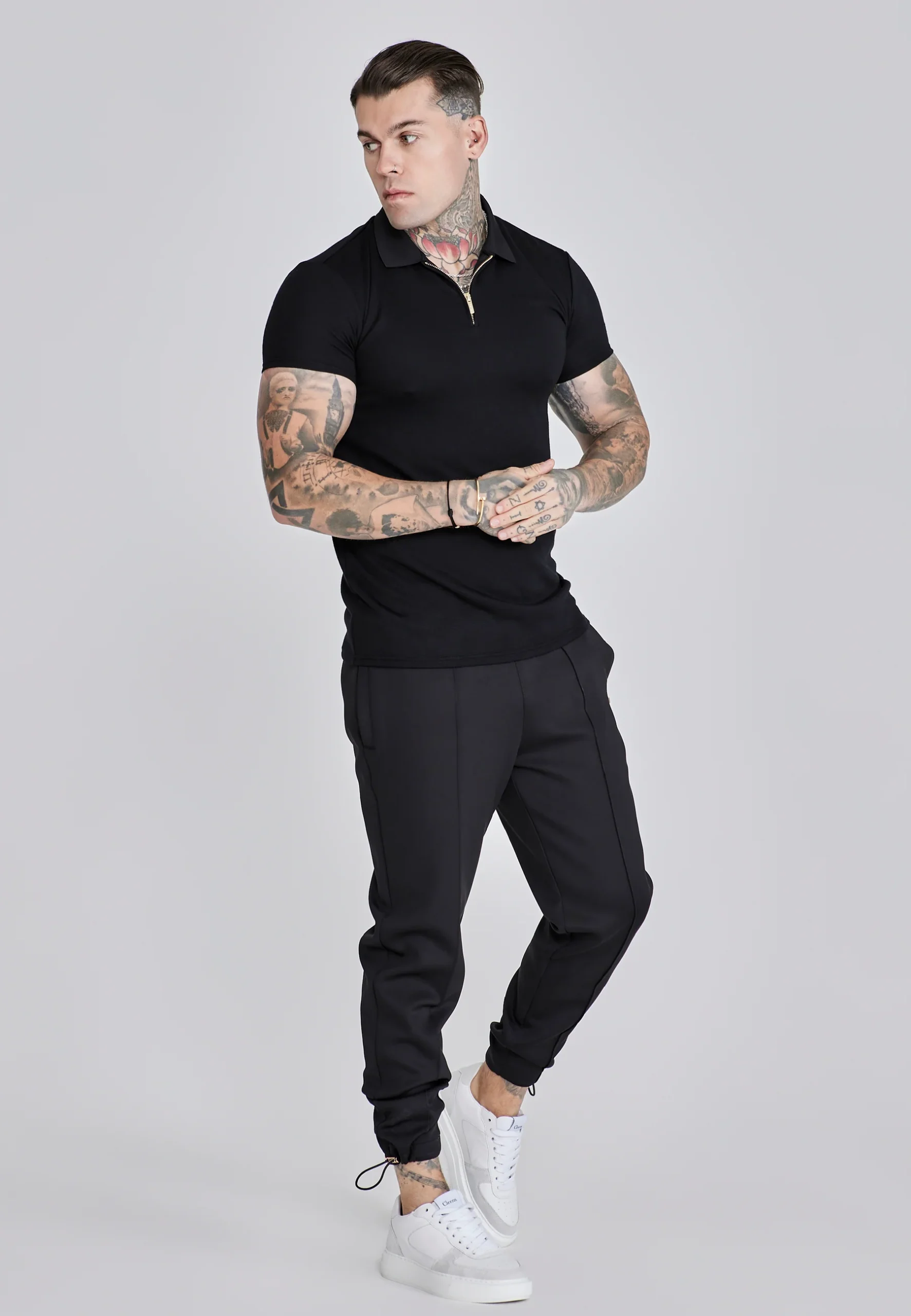 Smart Polo en noir – Image 4