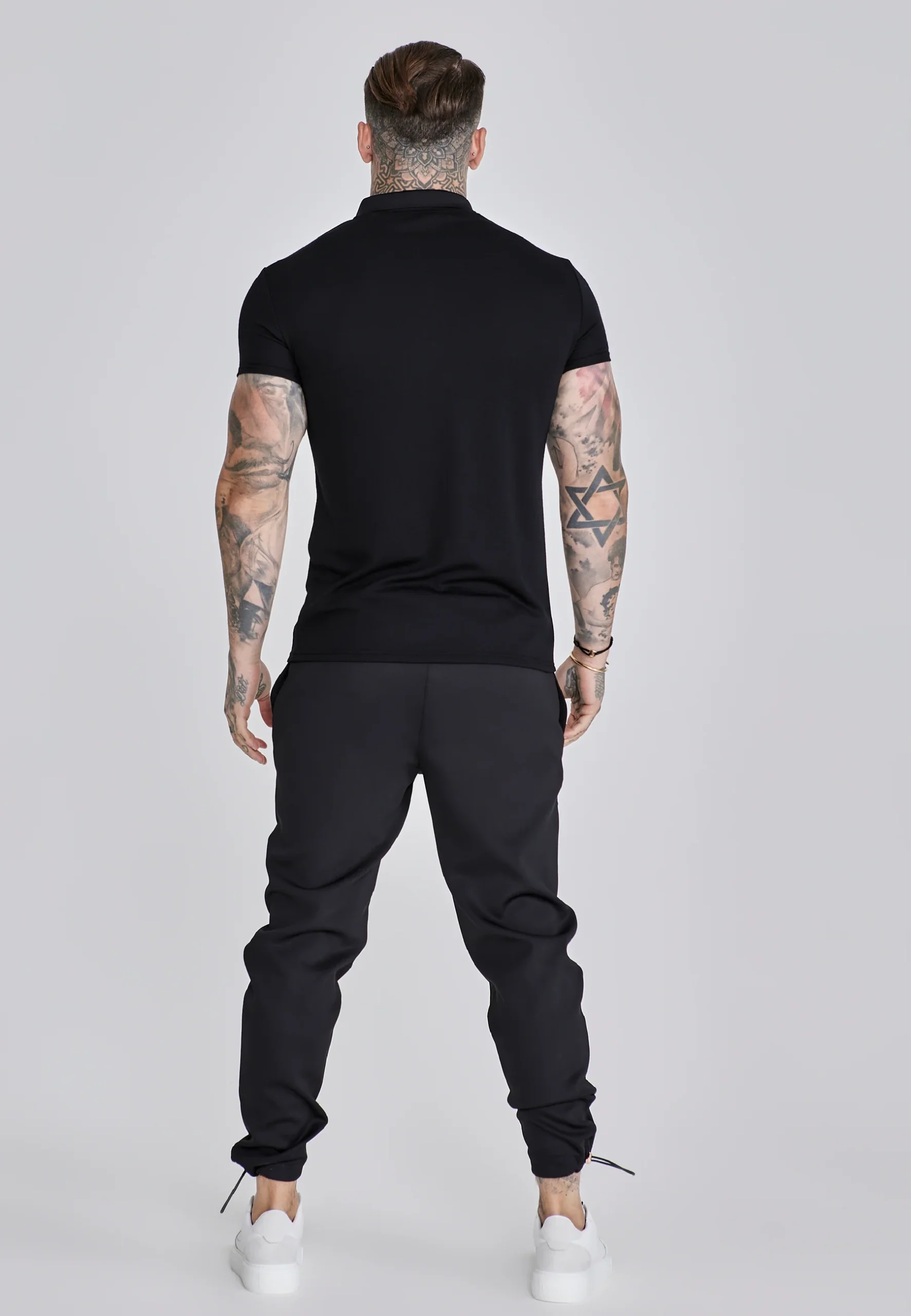 Smart Polo en noir – Image 2