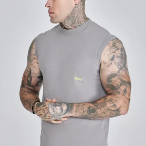 Gilet Active en gris, jaune fluo