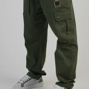 Cargos loose fit en vert kaki