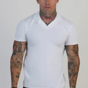 Polo Revere en blanc