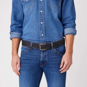 Stitched Belt en noir