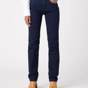 Straight in Blue Black