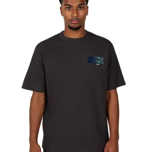 T-shirt Simi Valley gris/bleu