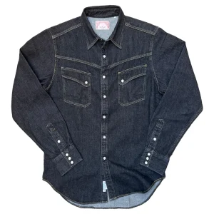 Western JINJI Shirt Black Denim