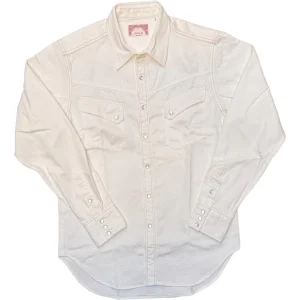 Western JINJI Shirt White Denim