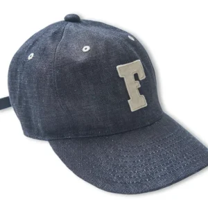 6 Panel Denim Cap "F"