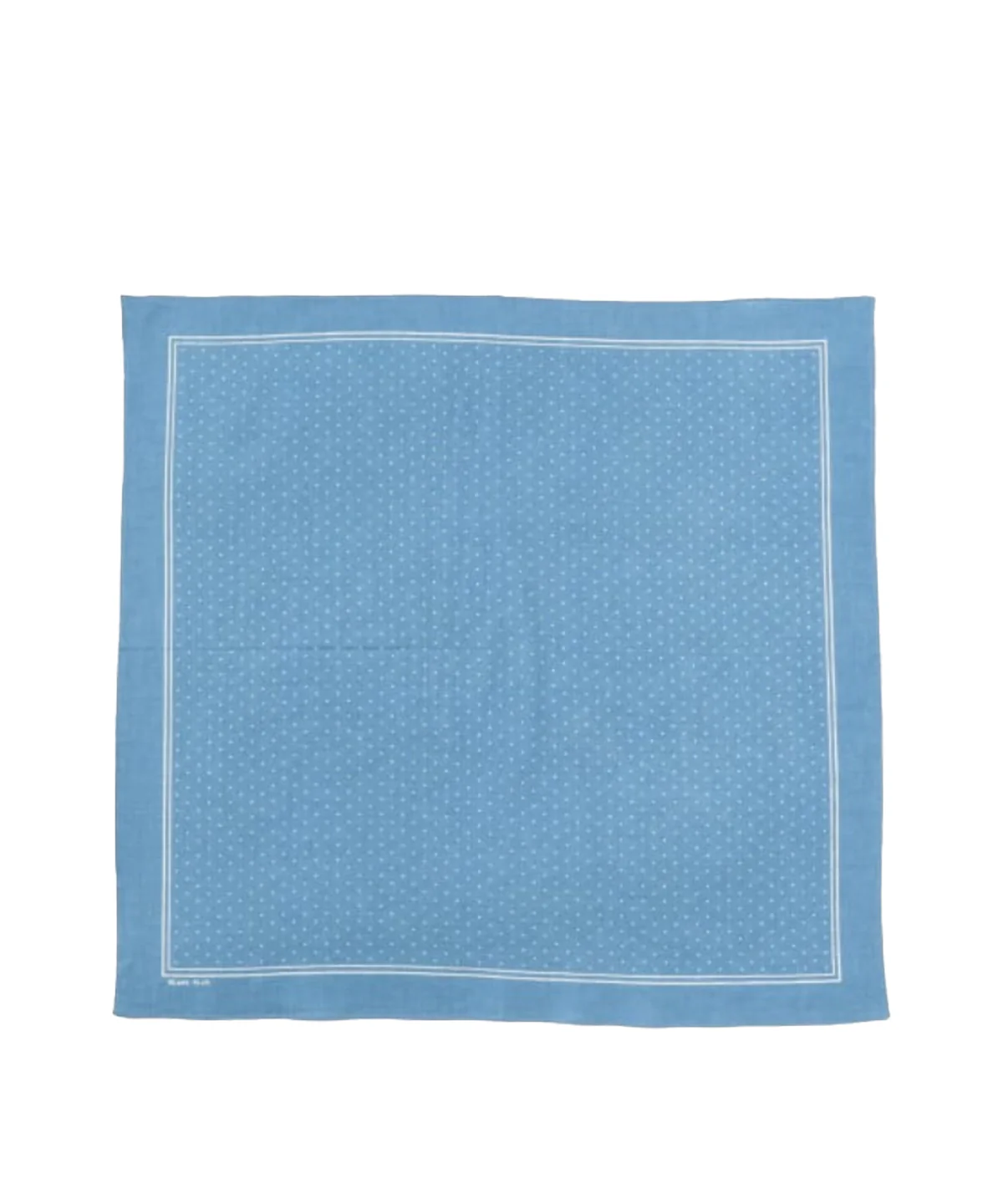 Bandana Light Blue Dot