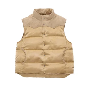 Colter Down Vest Gold