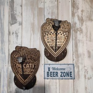 Porte casque décor DUCATI